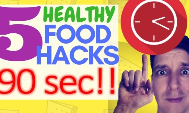 5 Healthy Food Hacks in 90secs!!