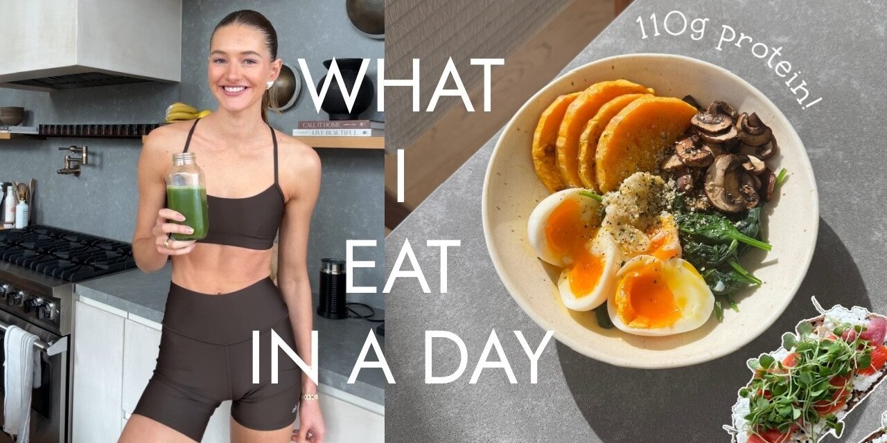 What I Eat In a Day | High Protein to Build Lean Muscle | Easy Home Recipes