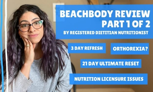 Beachbody Deep Dive || Part 1 of 2 || by Registered Dietitian Nutritionist