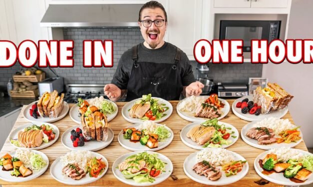Cheap And Healthy Meals For The Week, Done In 1 Hour