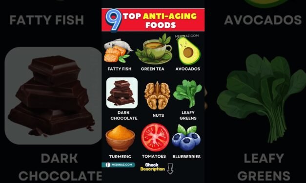 Foods That Slow Aging Naturally | Best Anti Aging Diet for Skin & Longevity!