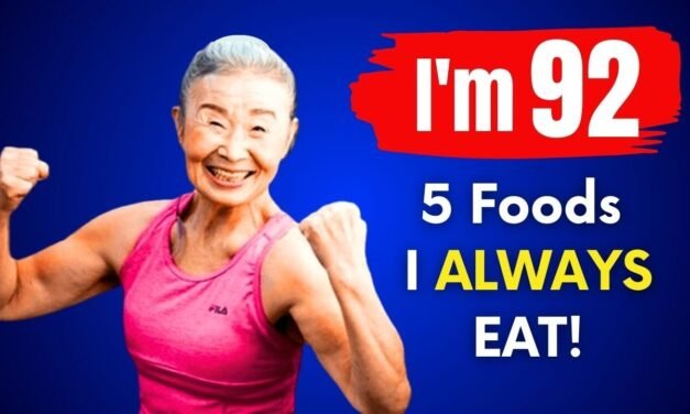 I eat TOP 5 Food and Don't Get OLD! Japan's OLDEST Fitness Instructor 92 yr old Takishima Mika