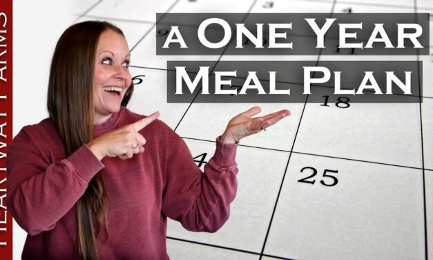Meal Plan FOR A YEAR! Master Your Meal Planning With A Simple System for a YEAR of Delicious Meals!