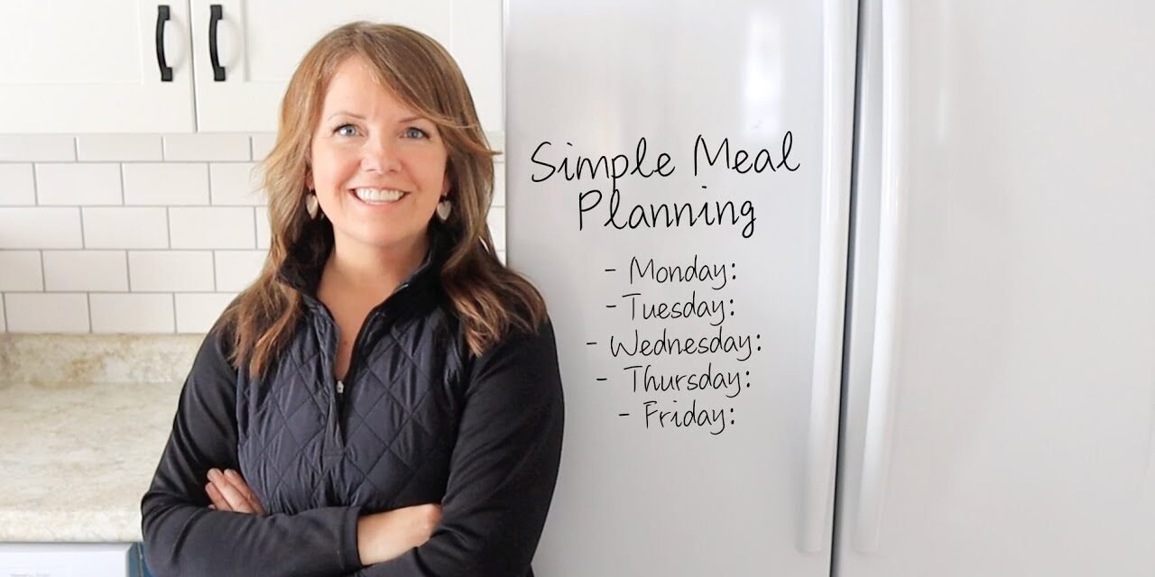 Minimalist Meal Planning
