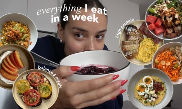 what I EAT in a busy week in NYC | high protein & balanced recipes