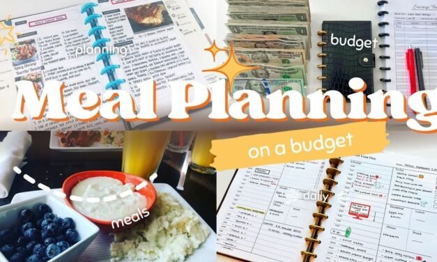 Meal Planning on a Budget: My Top Tips for Grocery Shopping #groceryshopping #mealplanning