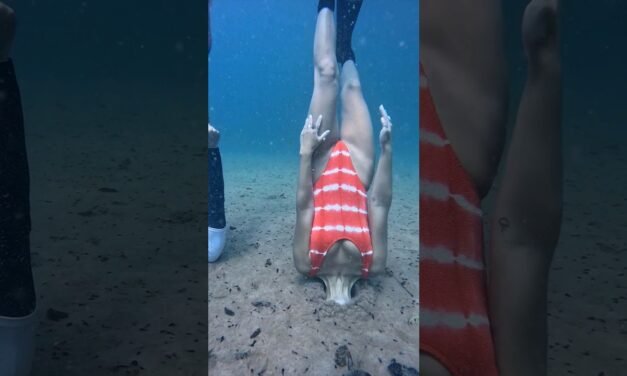 This quicksand is DEEP! #freediving