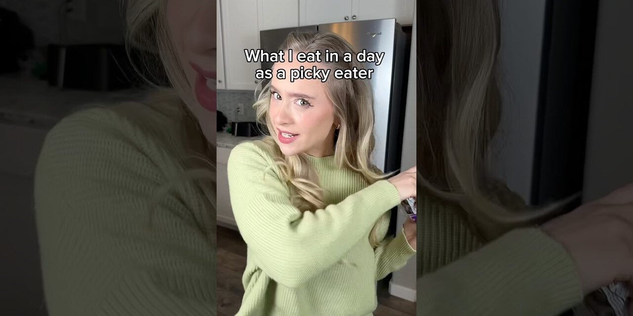 What I eat in a day as a picky eater