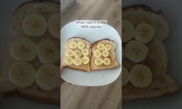 What I eat in a day in a calorie deficit – 1400 calories #whatieatinaday #caloriedeficit #food