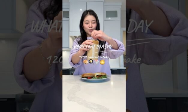 What I eat in a day with 1200 calories intake #fulldayofeating #whatieataday #caloriedeficit