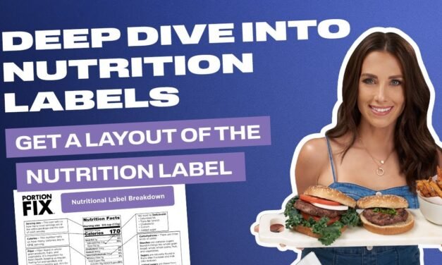 Deep Dive into Nutrition Labels