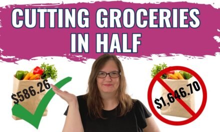How I Save Money On Groceries (Inflation + Reverse Meal Planning)