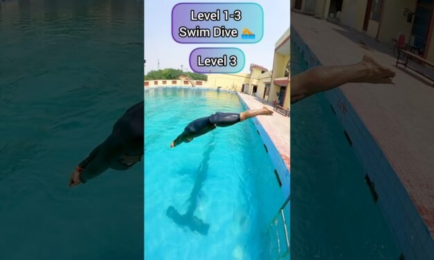 How to Dive for Swimming (Level 1-3) #swimmingtips #swimming