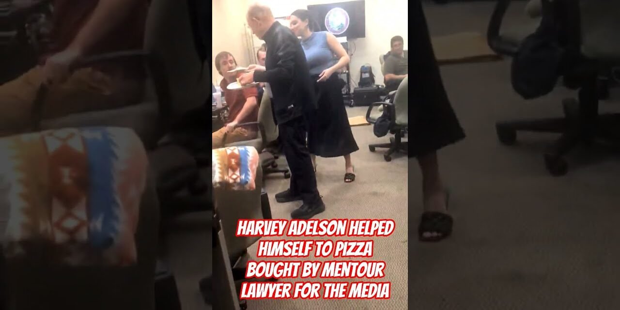 Harvey Adelson takes free Pizza from Mentour Lawyer Deep Dive True Crime