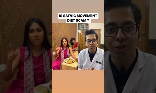 Satvic Movement Diet Review | Dt.Bhawesh | #diettubeindia #dietitian #satvicmovement #shorts