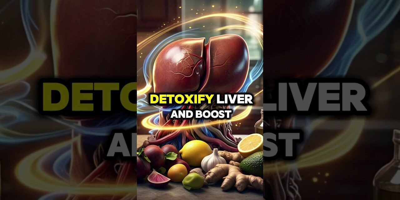 Top 10 Foods to Detoxify Your Liver & Boost Liver Function Naturally!  #healthtips #liverdetox