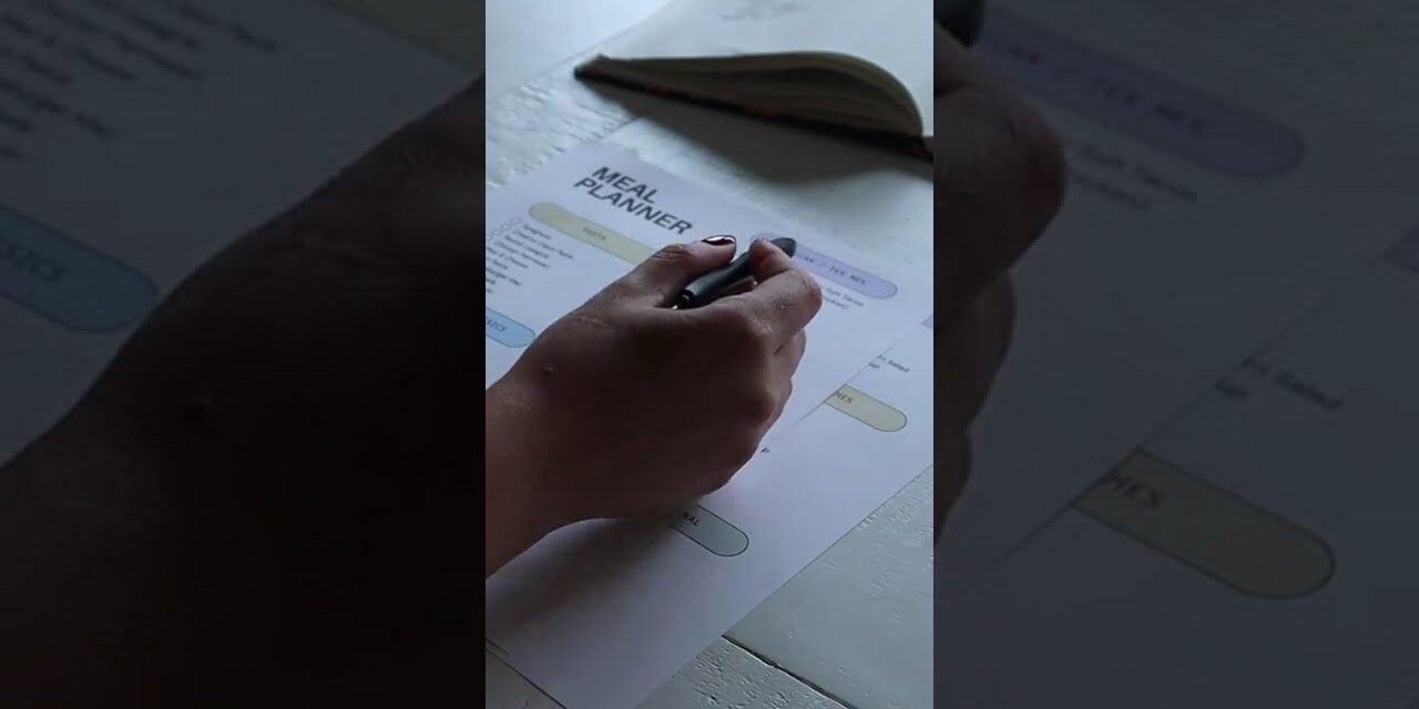 Free Easy Meal Planner