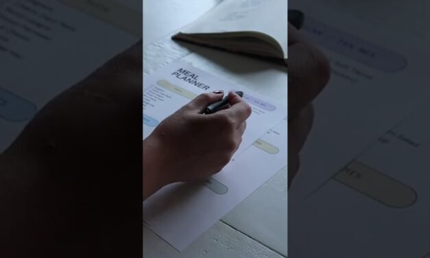 Free Easy Meal Planner
