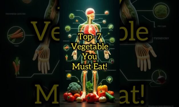 Top 7 Vegetables You Must Eat Daily! #vegetablebenefits #superfoods #nutritiontips