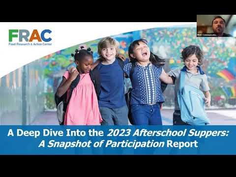 A Deep Dive into FRAC's Afterschool Nutrition Report