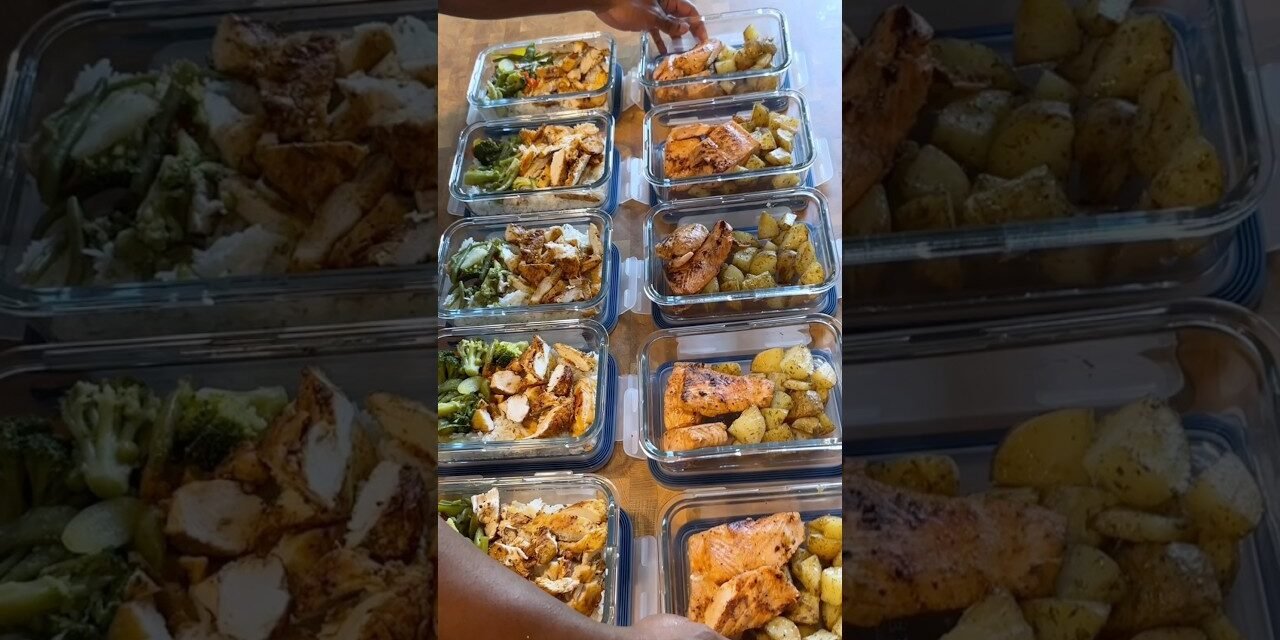 Meal Prep for a week. #shorts #mealprep