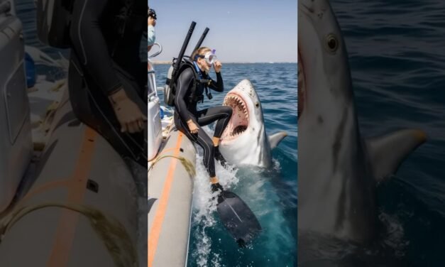 POV: A shark attacks a diver who was about to dive into the ocean#pov #diving #attack #shark #ocean