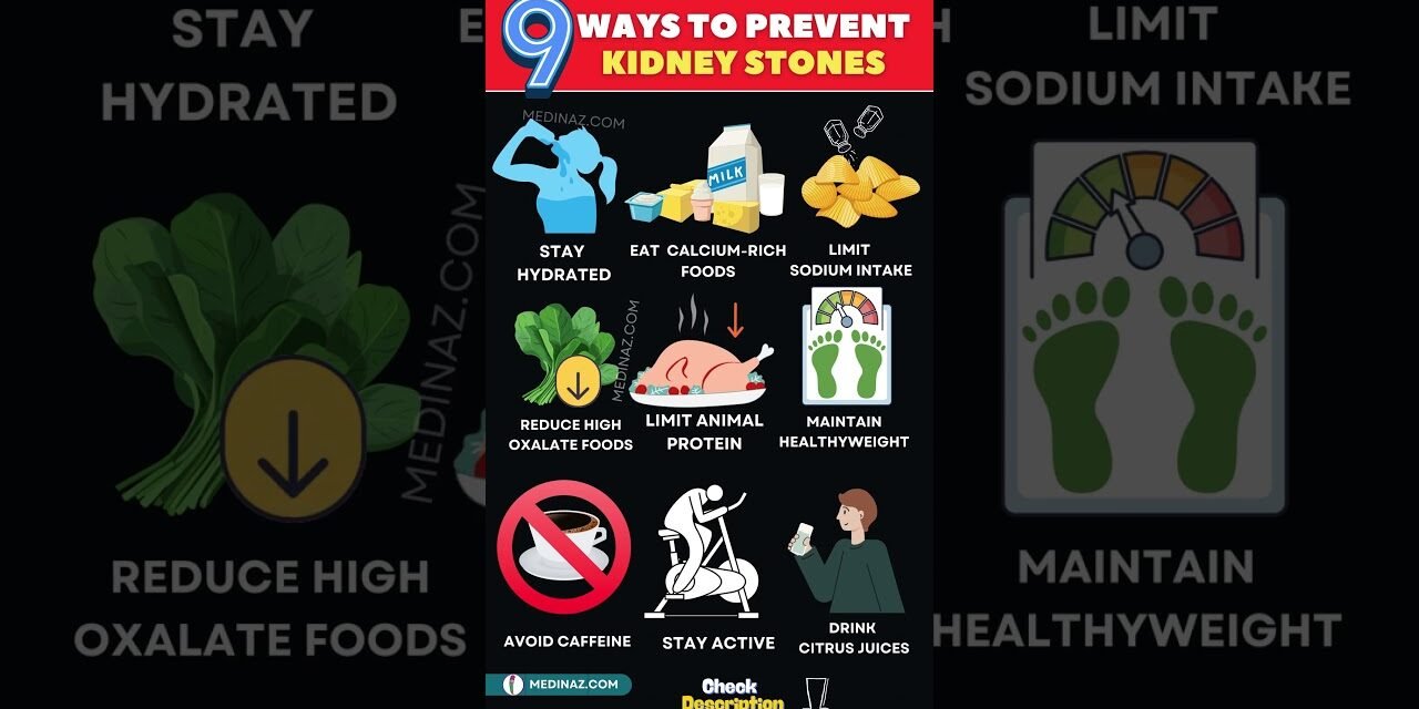 Prevent Kidney Stones Naturally! 10 Simple Hacks You Need to Know