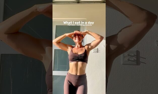 What I eat in a day to stay lean