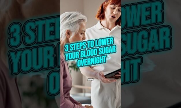 3 Simple Hacks to Lower Blood Sugar Overnight (Fast & Naturally) #health #bloodsugarcontrol #shorts
