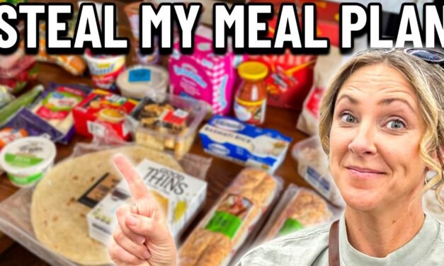Dear Busy Moms: This Meal Plan Will Get You Through…