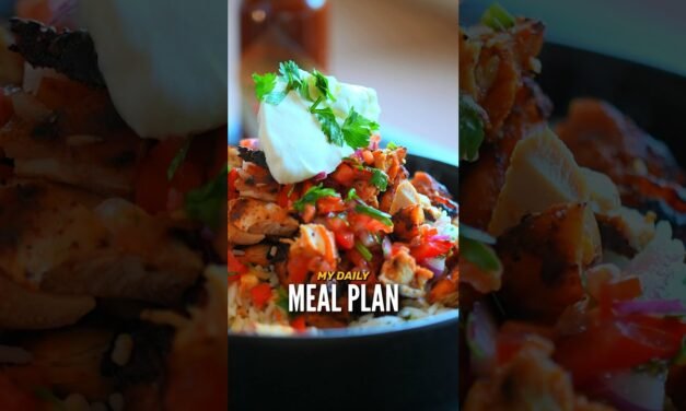 Diet for Muscle & Staying Lean | My Meal Plan