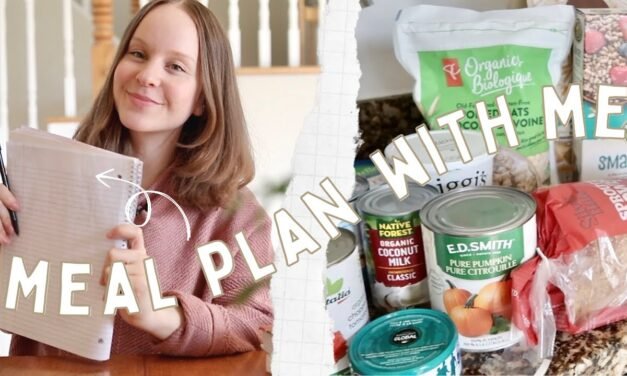 MEAL PLAN WITH ME + Grocery Haul | How I Meal Plan for the Week