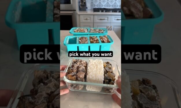 The NEW way to freezer meal prep #freezermeals