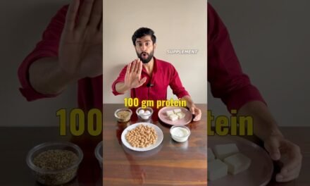 100 gm Protein – Home Food – No Supplements #fitness #food #health #nutrition #protein