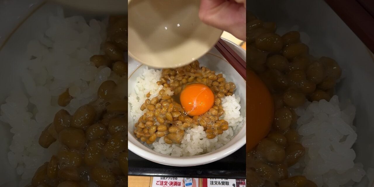 A typical Japanese breakfast