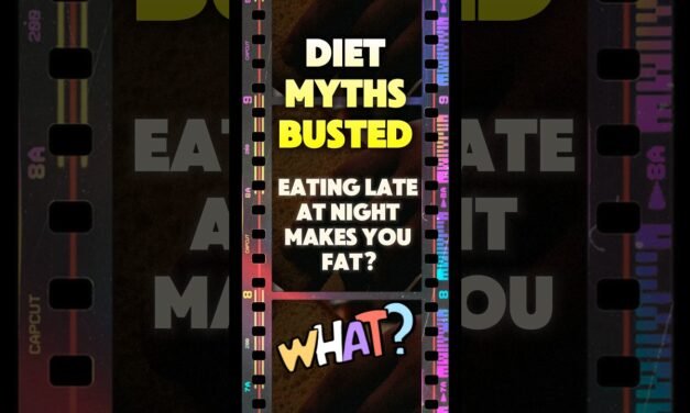 DIET MYTHS BUSTED: Eye-Opening Facts About Eating Late At Night Makes You Fat #diet #myth #debunked