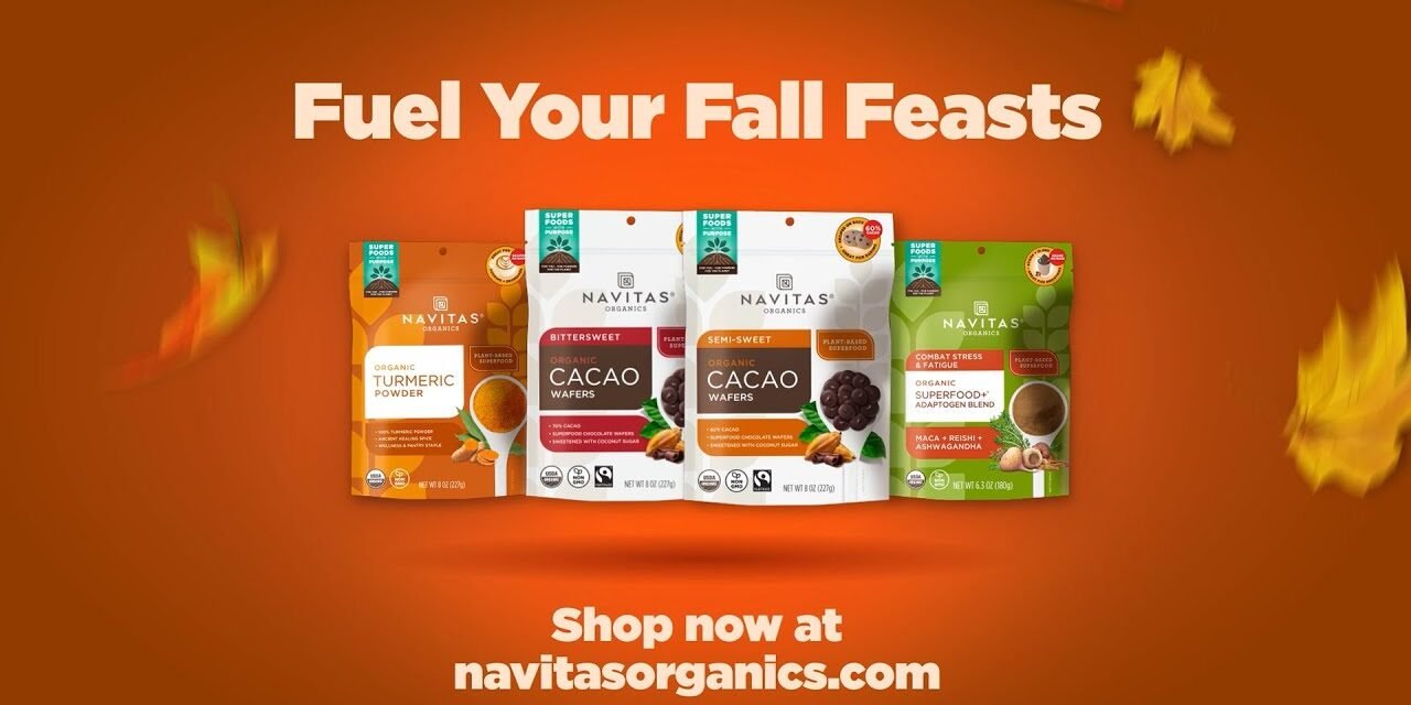Fuel Your Fall Feasts with Navitas Organics Superfoods!
