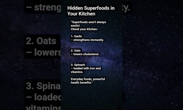 Hidden Superfoods in Your Kitchen