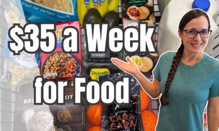 Low Spend January | Spending $35 a Week on Food | Budget Meal Plan and Easy Recipes