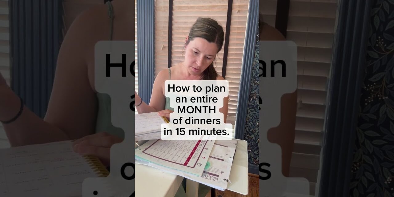 Meal Planning Tips for Busy Moms | Frugal Meal Ideas | Save Money on Groceries | Frugal Living Tips