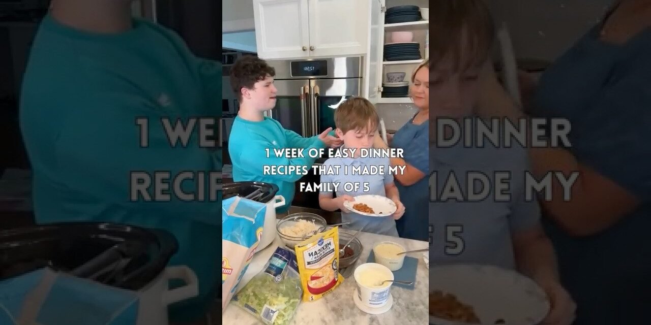 Weekly Meal Plan 9/15