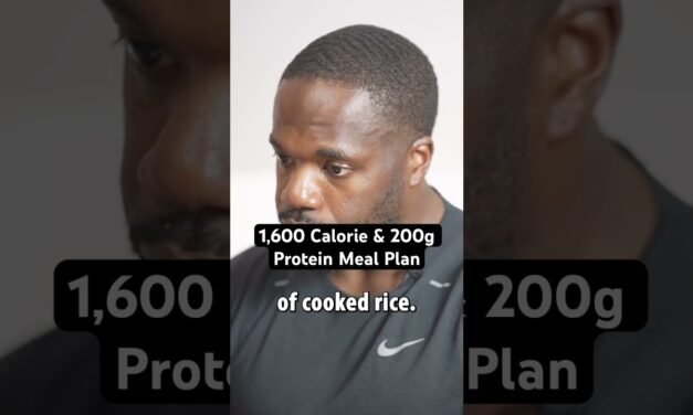 1,600 Calorie & 200g Protein Meal Plan