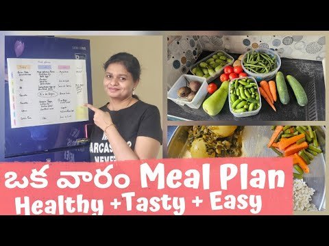 Best Meal Plan for Healthy Balanced Meal Prep | Cooking Tips | Kitchen Tips | Health Tips #mealprep