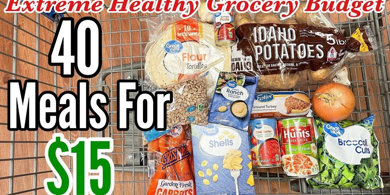 Dirt Cheap EASY Healthy Family Dinners | Emergency Grocery Budget-Friendly Meal Plan | Julia Pacheco