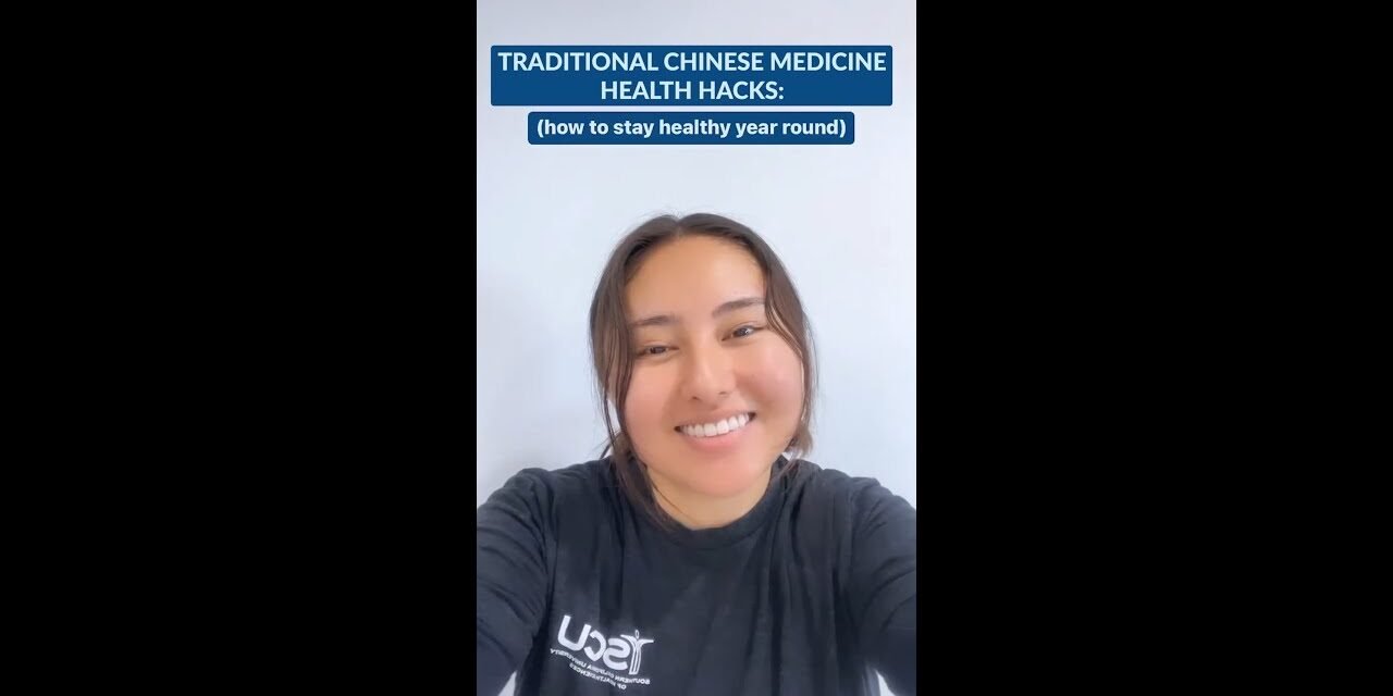 Health Hacks from Traditional Chinese Medicine!