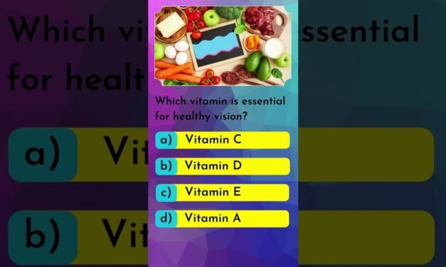 Health & Nutrition Trivia Quiz #1 – Test Your Knowledge  in 5 Seconds