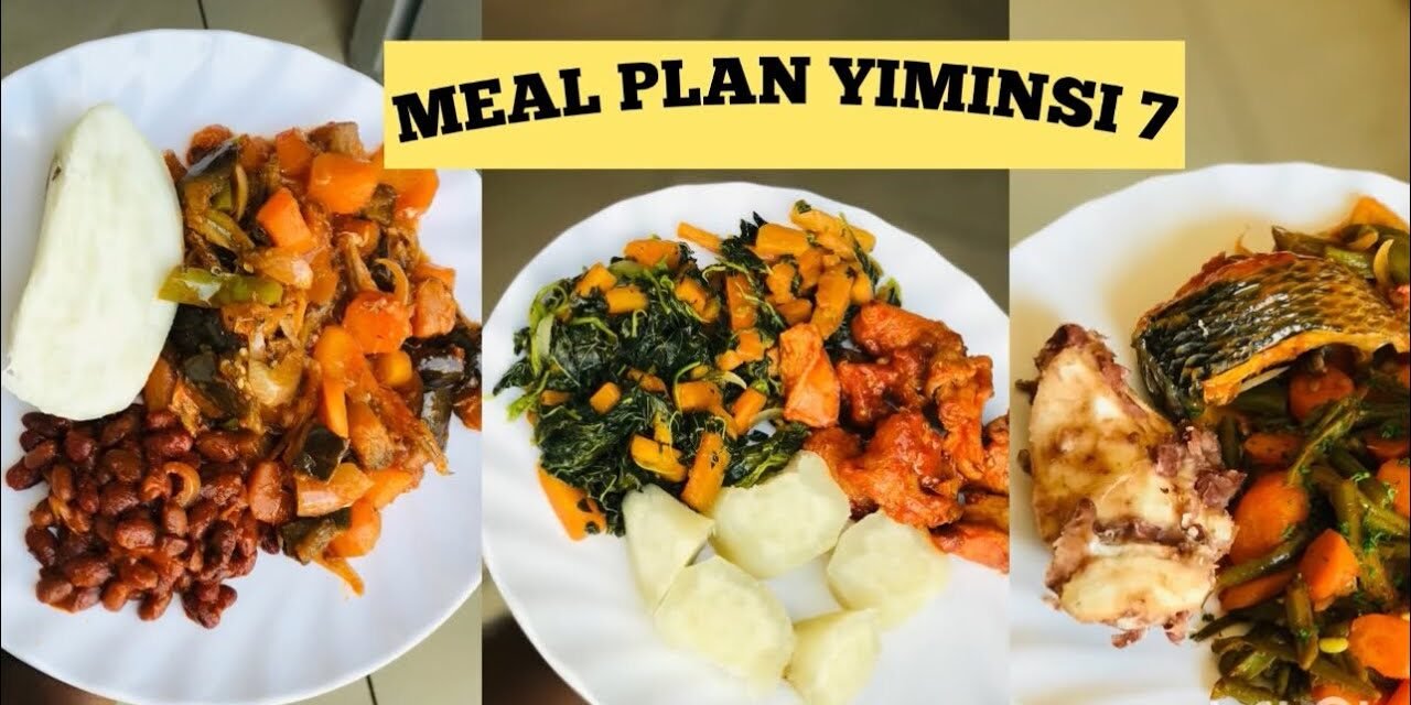 Meal Plan 7 Days/ Gahunda y’imirire y‘iminsi 7 yagufasha kugabanya munda