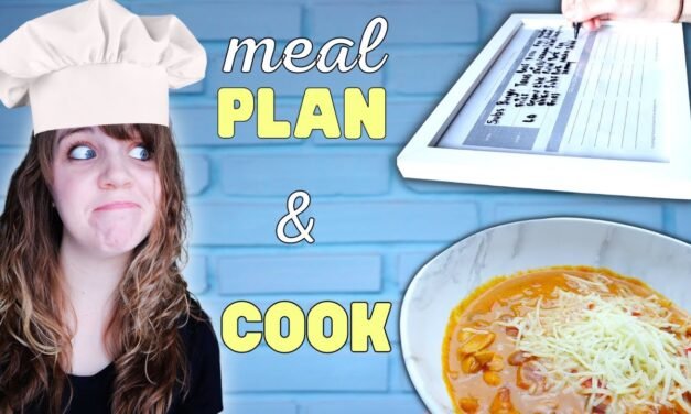 Meal Plan with me AND Cook with me! (And make the best use of leftovers)