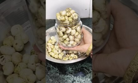 Minto mein banne wala Makhana chart recipe #healthy #food #helthbenefits #superfood #makhana