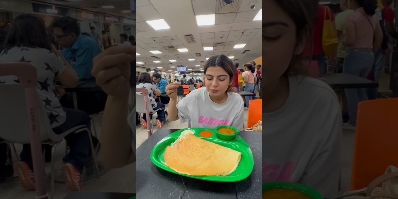 What I Eat In a Day at the Airport: Travel Edition #youtubeshorts #shorts #foodie #whatieatinaday